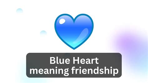 Does a blue heart mean Friendzone?