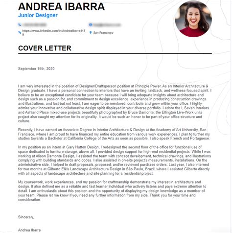 Does a cover letter count as a CV?
