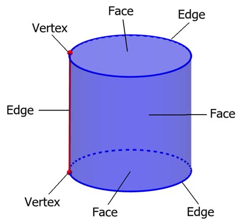 Does a cylinder have 8 vertices?