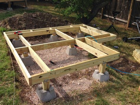 Does a freestanding deck need footings?