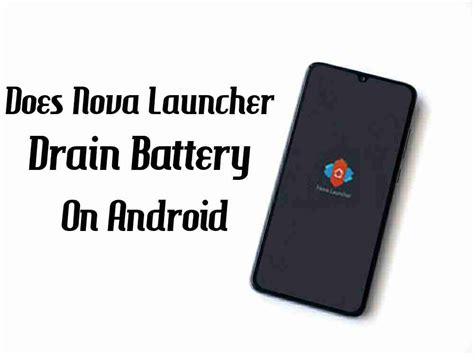 Does a launcher drain battery?