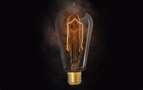 Does a light bulb have carbon in it?