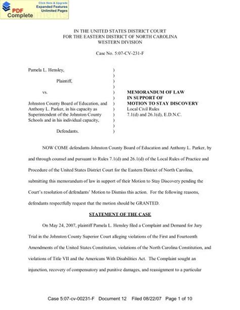 Does a motion to dismiss stay discovery in New York?