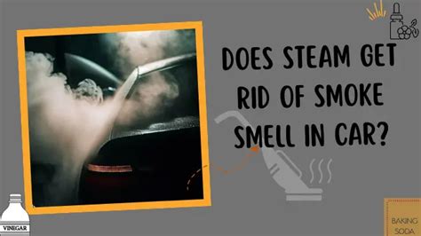 Does a steamer get rid of smells?