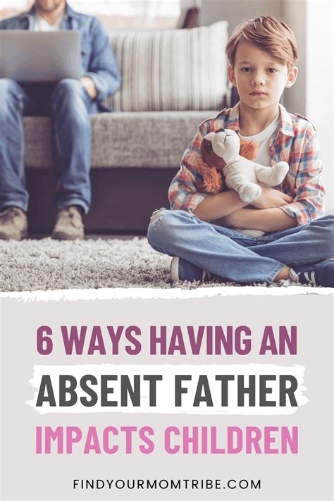 Does absent father affect his son?