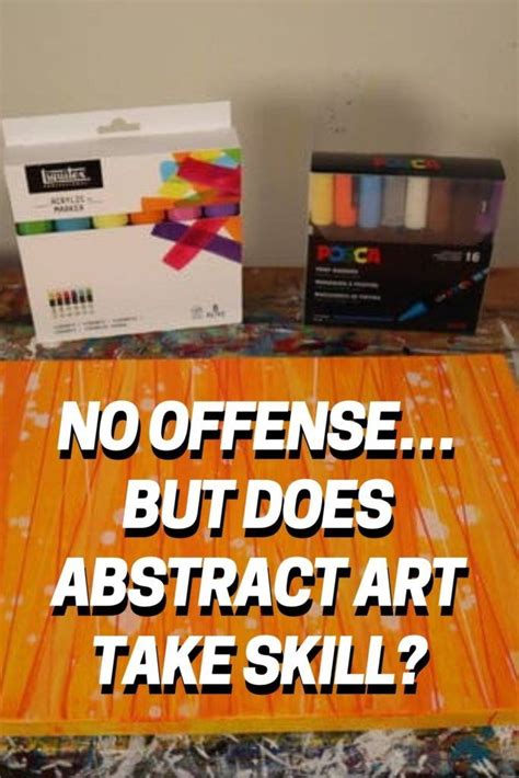 Does abstract art take skill?