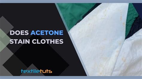 Does acetone damage cotton fabric?