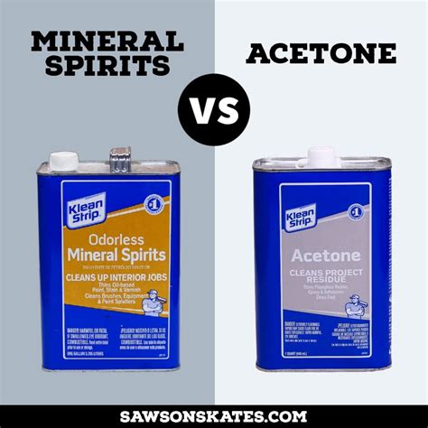 Does acetone mix with oil?
