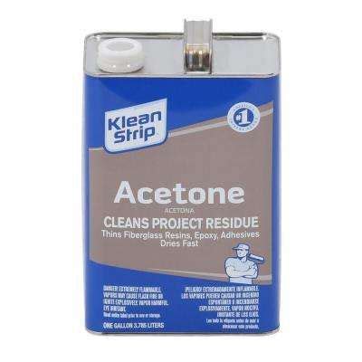 Does acetone remove paint?