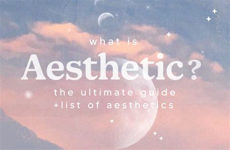 Does aesthetic mean cute?