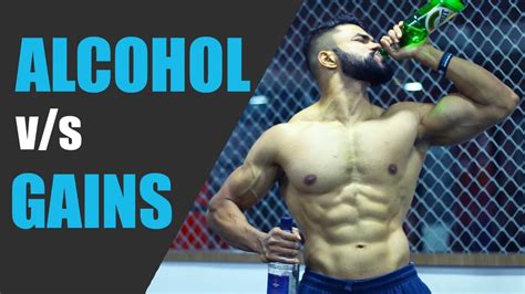 Does alcohol erase gym gains?