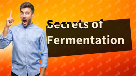 Does alcohol fermentation need oxygen?