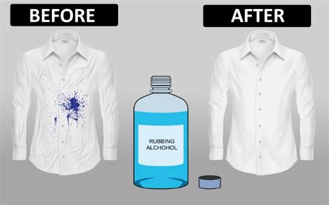 Does alcohol remove ink?