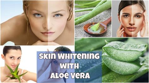 Does aloe vera lighten skin?