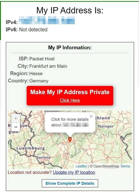 Does an IP address show your location?