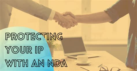 Does an NDA protect IP?