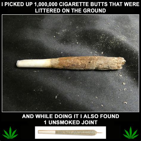 Does an unsmoked joint smell?