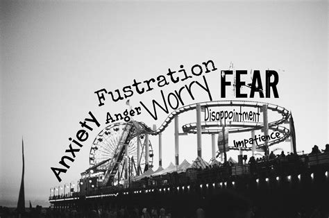 Does anxiety feel like a roller coaster?