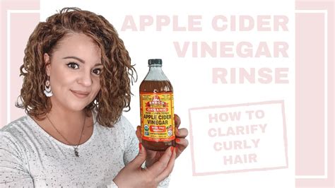 Does apple cider vinegar clarify hair?
