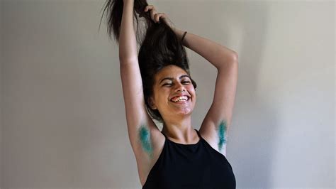 Does armpit hair mean your period is coming?