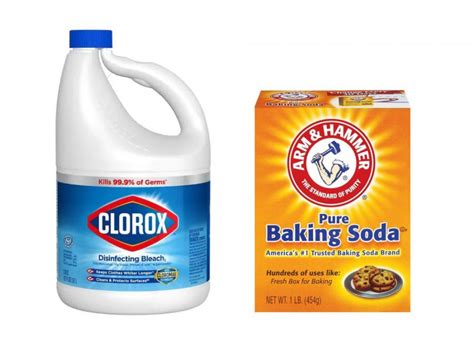 Does baking soda have a bleaching effect?