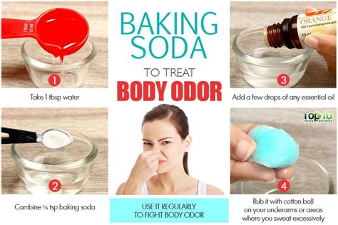 Does baking soda help body odor?