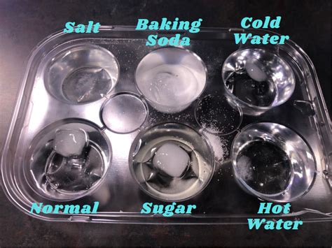 Does baking soda melt ice fast?