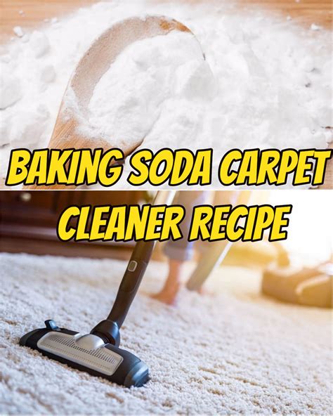 Does baking soda remove stains on carpets?