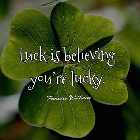 Does believing you're lucky make you lucky?