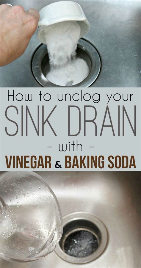 Does bicarbonate of soda unblock drains?