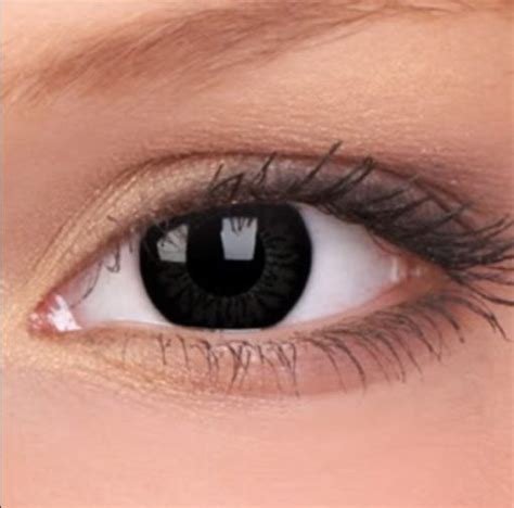 Does black eye color exist?
