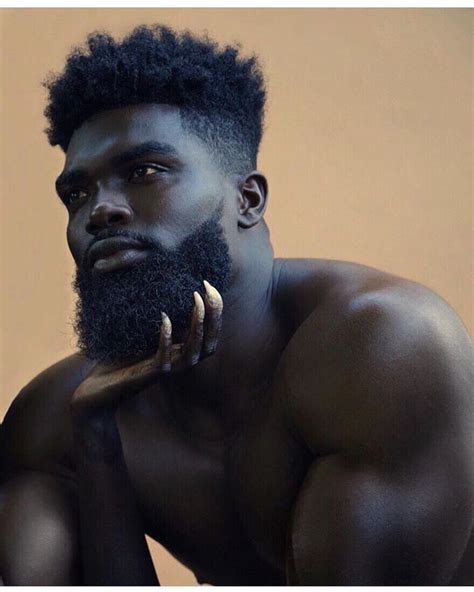Does black look good on dark skin men?