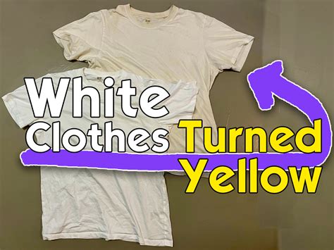 Does bleach turn cotton yellow?