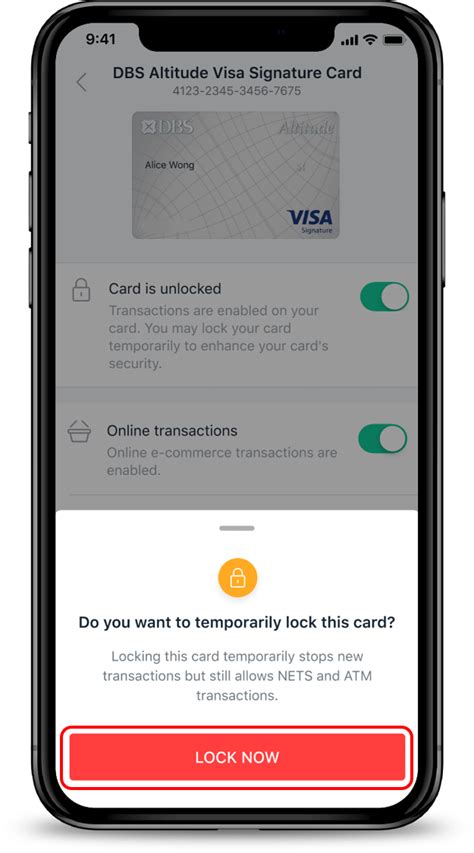 Does blocking a card stop transactions?