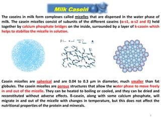 Does boiling milk remove casein?