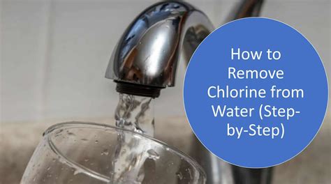 Does boiling tap water remove chlorine?