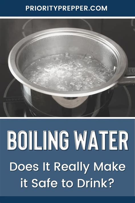 Does boiling water make it 100% pure?