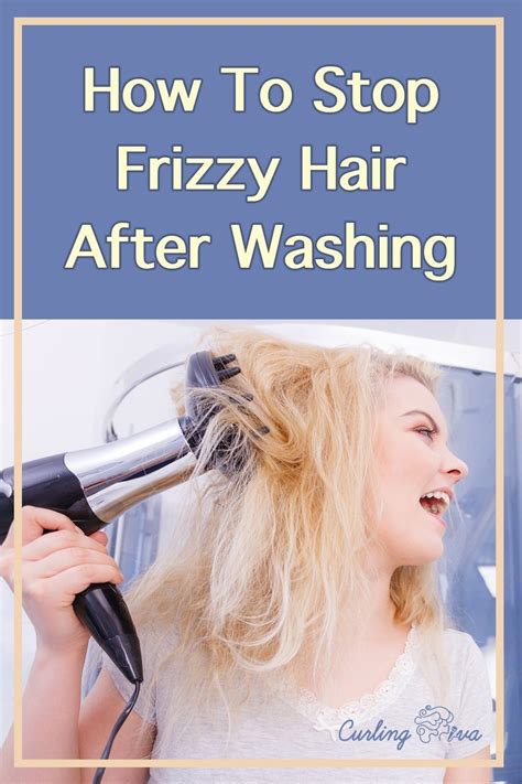Does brushing hair after shower cause frizz?