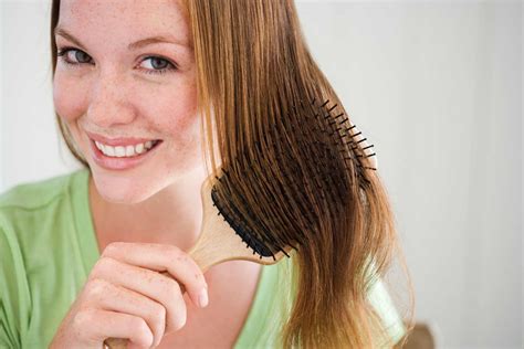 Does brushing hair make it healthier?