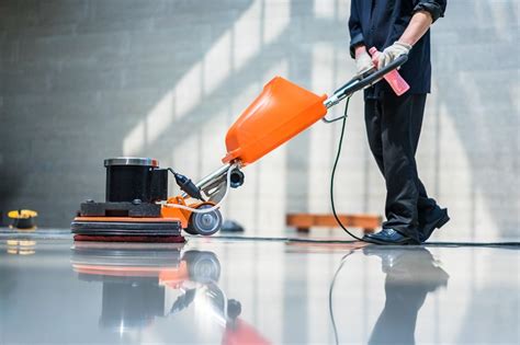 Does buffing a floor clean it?