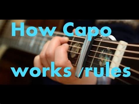 Does capo go up or down?
