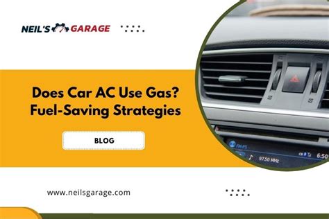 Does car AC use fuel?
