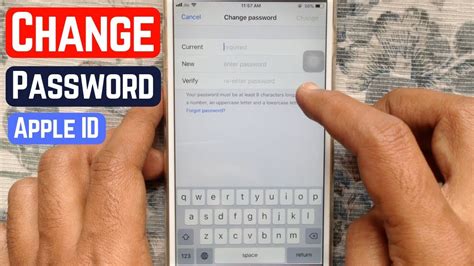 Does changing Apple ID change password?