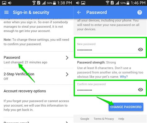 Does changing password log everyone out Gmail?