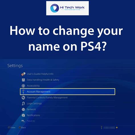 Does changing your PSN name do anything?