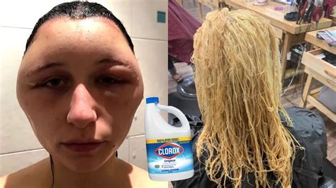 Does chlorine whiten hair?