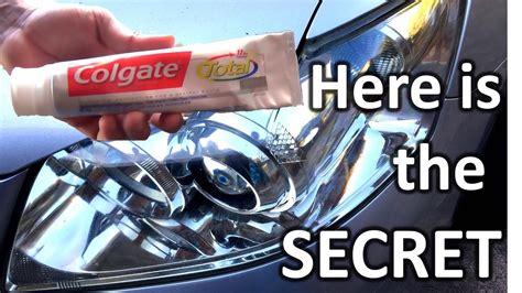 Does cleaning headlights with toothpaste really work?