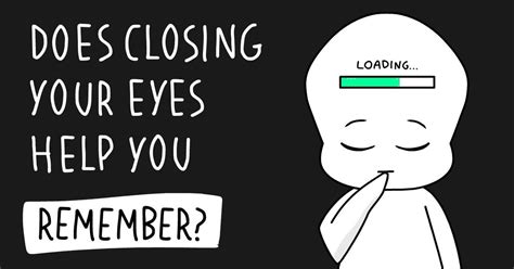 Does closing eyes help listening?