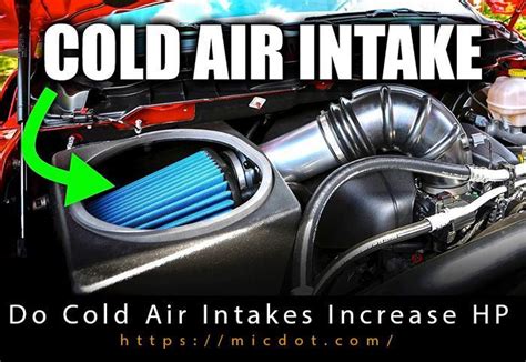 Does cold air increase horsepower?