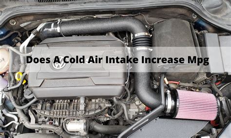 Does cold air intake increase fuel?